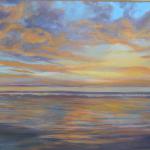 Cambrian Sunset 
Framed Acrylic on Canvas $925
